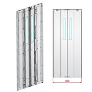 Kompletní panely pro kab.dveře METRON BUS M11 800/750 mm EN 81-20/50
